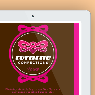 Coracao Confections website