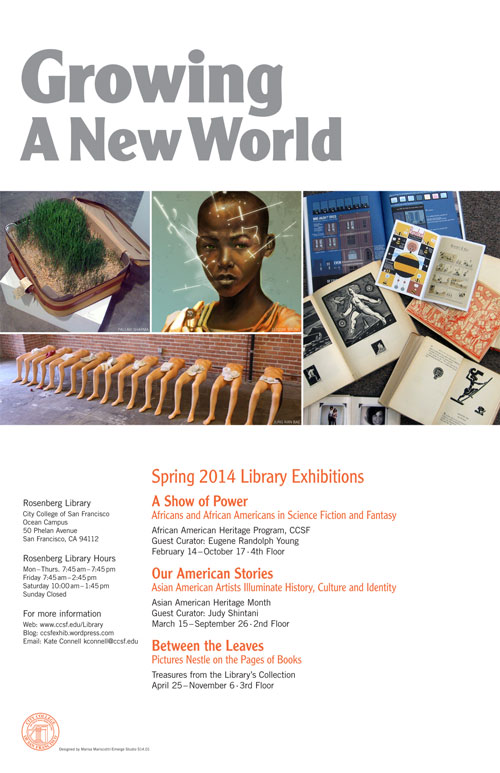 Library Exhibitions Poster