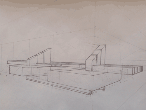 Park(ing) Day Bench sketch