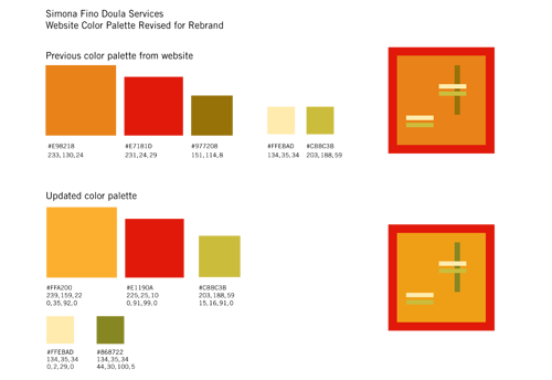 Color Palette revision